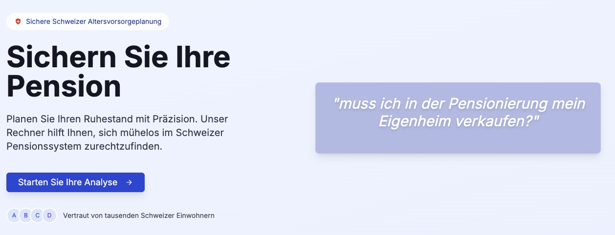 Vorsorgeheld Screenshot